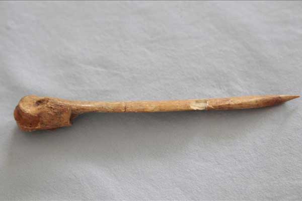 Deri ustalarının 7 bin 500 yıllık aleti