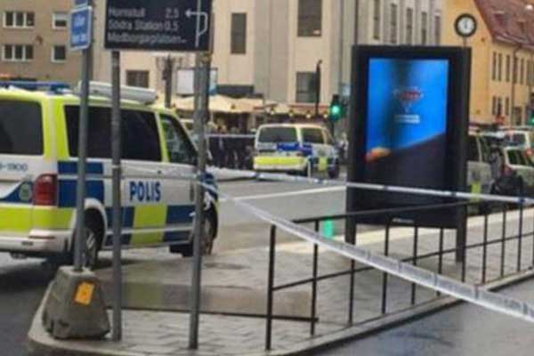Stockholm'de bıçaklı saldırı