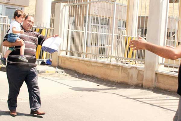 2 yaşındaki Muhammed ailesine kavuştu