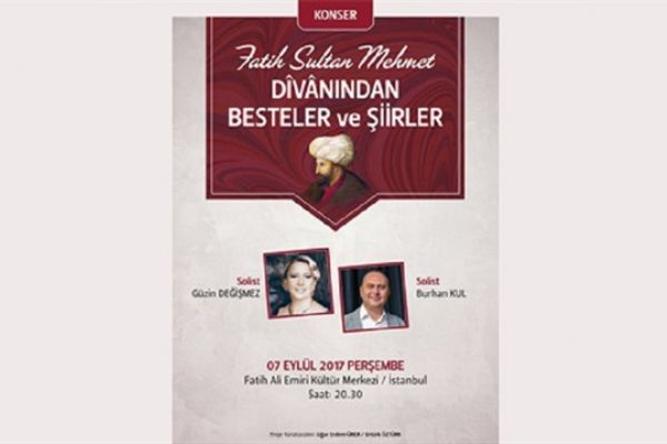 Fatih Sultan Mehmet'in şiirleri bestelendi