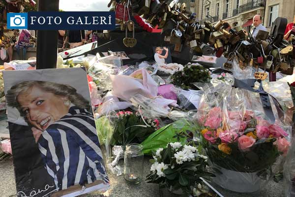 Prenses Diana ölüm yıl dönümünde anıldı