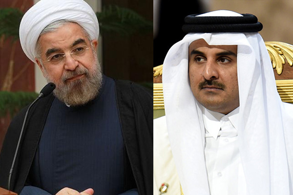 Katar Emiri Al Sani, Ruhani ile bayramlaştı