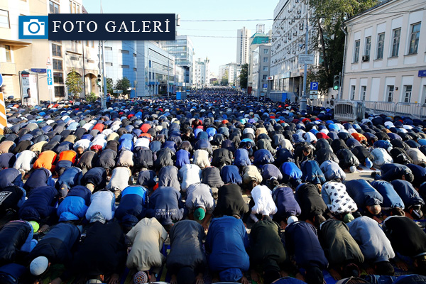 Rusya'da bayram namazı