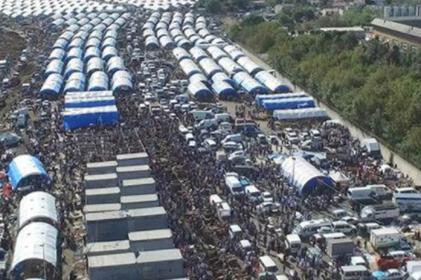 İstanbul'da kurban kesim merkezleri doldu taştı