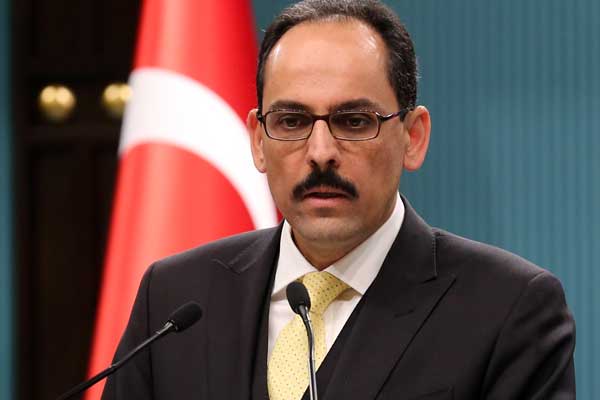 Kalın: Dünyanın sessizliği bir utanç tablosudur