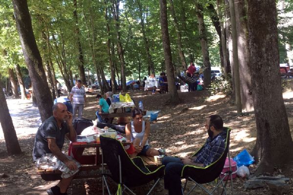 İstanbullular piknik alanlarına akın etti