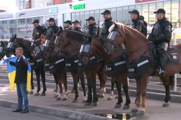 Ukrayna-Türkiye maçı öncesi güvenlik önlemleri dikkat çekti