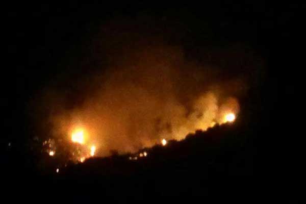 İzmir'de yangın çıktı