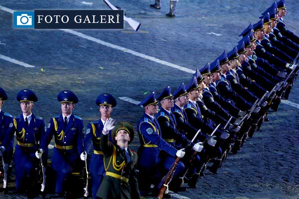 Moskova'da Uluslararası Askeri Müzik Festivali