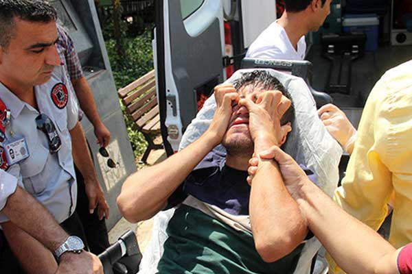 Adana'da bir genç 'uyuşturucu' krizine girdi