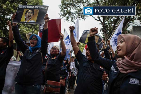 Endonezya'da Arakan protestosu