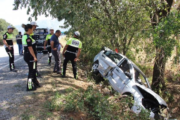 Muğla'da kaza: 1 ölü, 4 yaralı