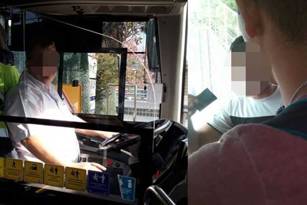 Askerleri otobüse almayan şoföre tepki