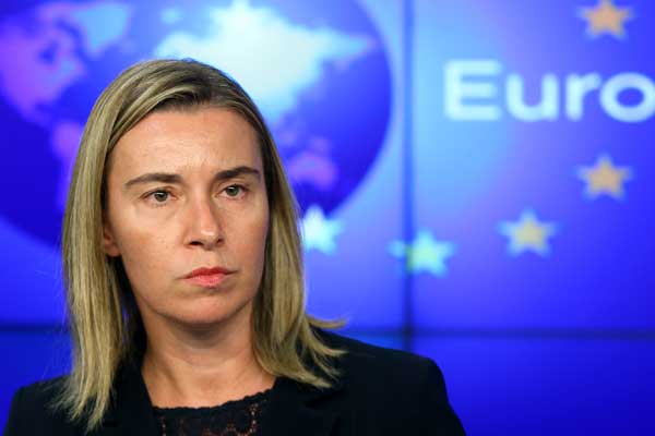 Mogherini: Türkiye ile konuşmaya devam edeceğiz
