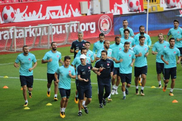 Milli Takım'da Hırvatistan mesaisi devam ediyor