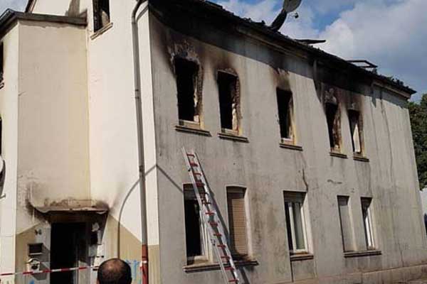 Almanya'da Türklerin yaşadığı bölgede yangın