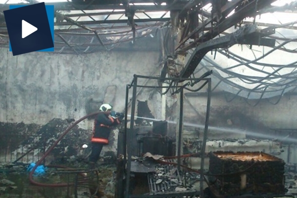 Ankara’da korkutan yangın