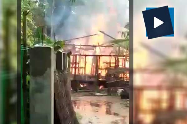 Myanmar askerleri beş evi daha yaktı - 1