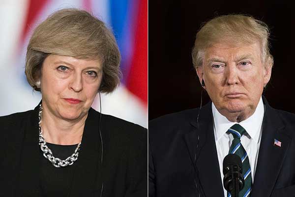 Trump İngiltere ile Kuzey Kore'yi görüştü