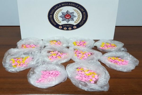 Denizli'de uyuşturucu operasyonunda 10 tutuklama