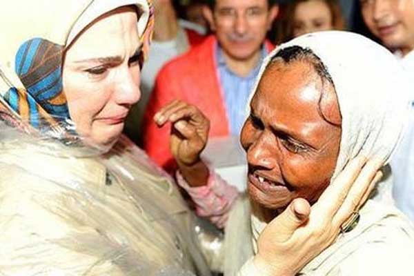Emine Erdoğan Bangladeş'te