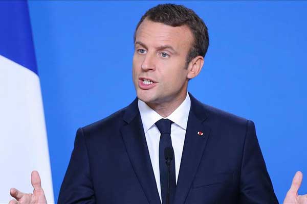 Macron IMF'ye tepki gösterdi