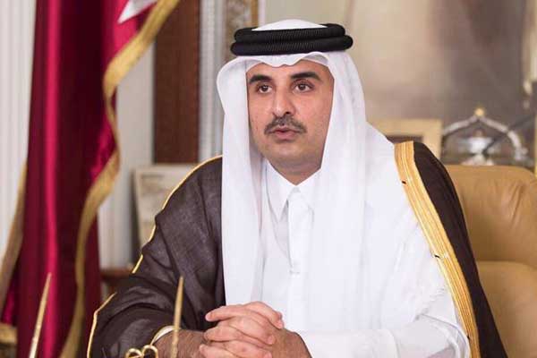 Trump, Katar Emiri Al Sani ile görüştü