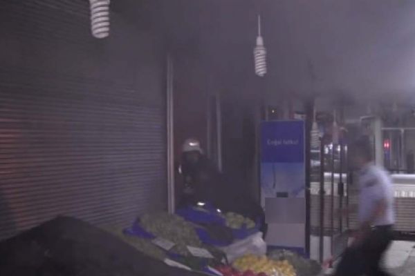 Tekirdağ'da market sahipleri itfaiye erlerine saldırdı