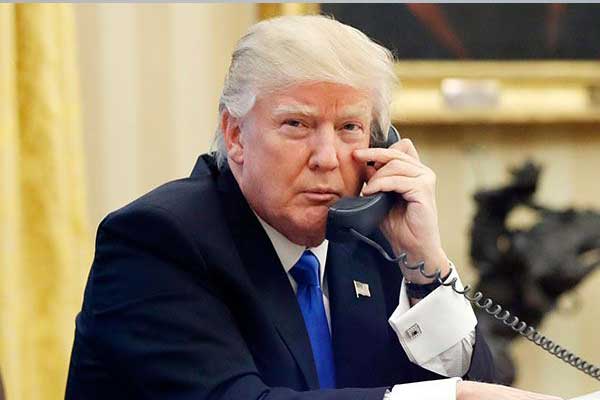 Trump'tan Katar Emiri Al Thani'ye telefon