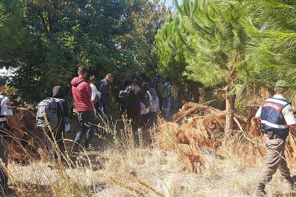 Çanakkale'de 63 kaçak yakalandı
