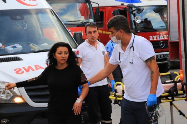 Ankara'da düğün salonunda korkutan yangın