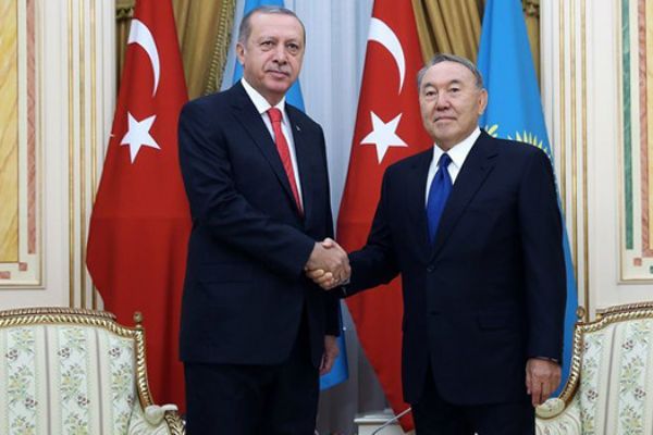 Cumhurbaşkanı  Recep Tayyip Erdoğan'dan Kazakistan'da FETÖ ile mücadele mesajı