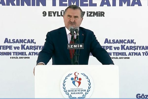 Bakan Osman Aşkın Bak:'Statları çok kısa sürede tamamlayarak, açılışını yapacağız'