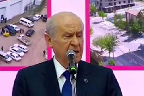 Bahçeli: Sözde müttefikler terör örgütlerini kolluyor