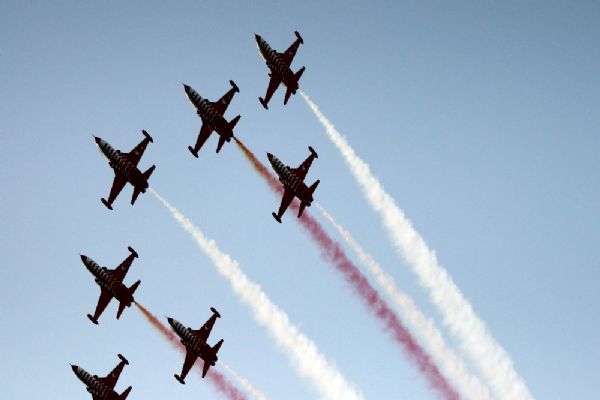 Türk Yıldızları İzmir'de nefes kesti