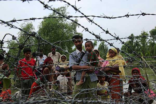 Myanmar ordusunun döşediği mayınlar görüntülendi