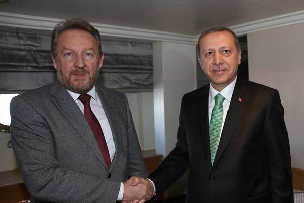 Erdoğan İzzetbegoviç ile görüştü