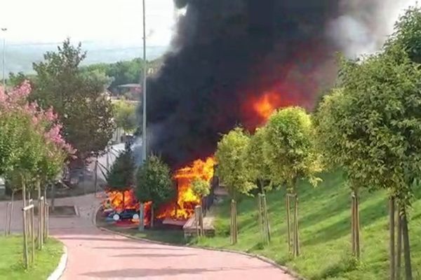 İstanbul'da yangın