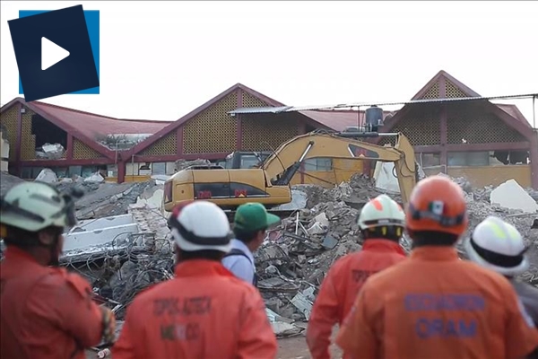 Meksika’da arama kurtarma çalışmaları devam ediyor