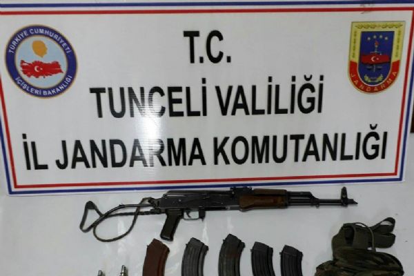 Tunceli'de teröristin öldürüldüğü yerde 3 sığınak bulundu