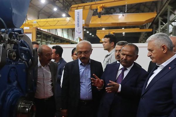 Binali Yıldırım: 'TÜLOMSAŞ'ın bağımsızlığımıza yönelik çalışmalara büyük katkısı var'