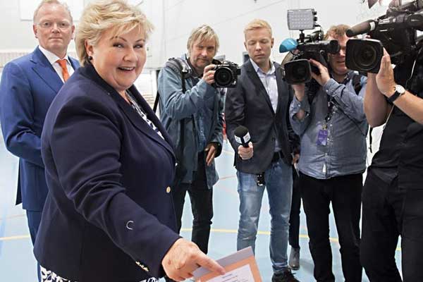 Norveç, parlamento seçimleri için sandık başında