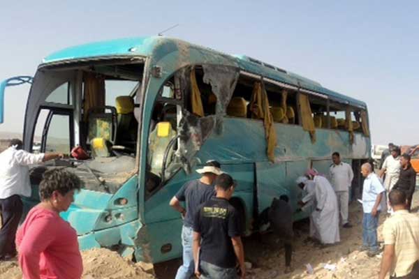Mısır'da trafik kazası