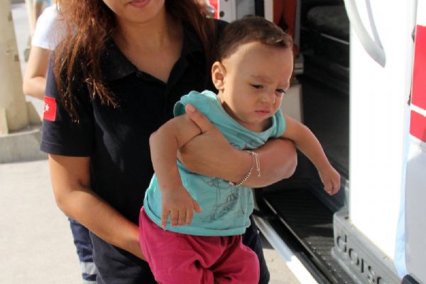 Adana'da camide 7 aylık bebek bulundu