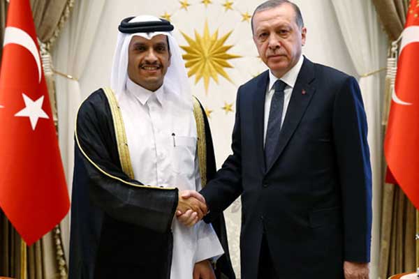 Erdoğan El Sani'yi kabul etti