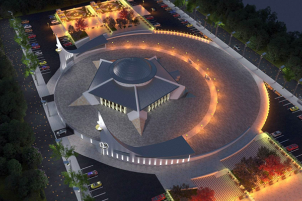 Ayyıldız Camii'nin temeli atıldı