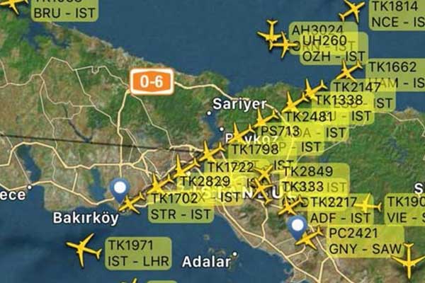 Atatürk Havalimanı'nda yoğun trafik