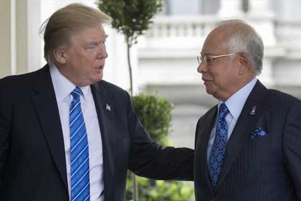 Trump, Malezya Başbakanı ile görüştü