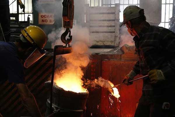 Sanayi ciro endeksi Temmuz'da arttı