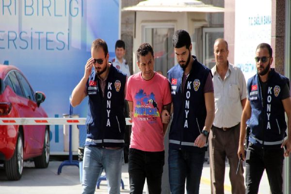 Konya'da eşini ve misafirini öldüren şahıs yakalandı